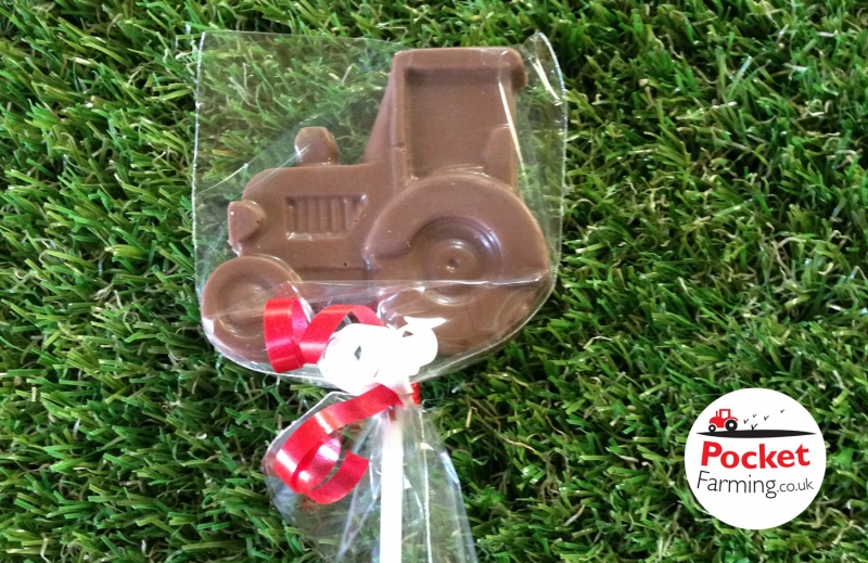 Chocolate Lollipop Tractor